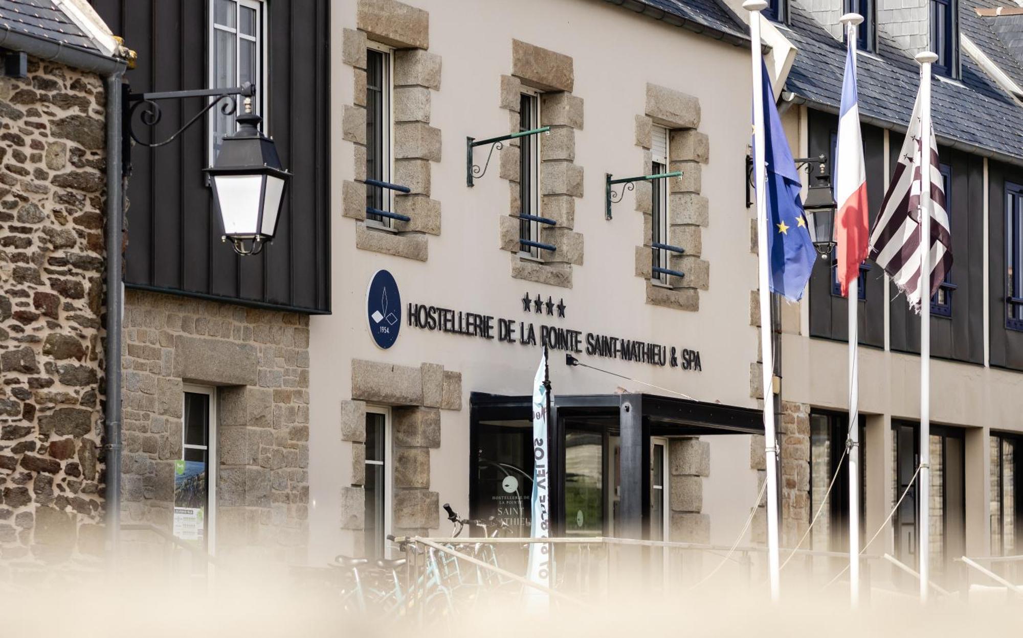 Hostellerie De La Pointe Saint-Mathieu - Spa & Restaurant Plougonvelin Exteriör bild